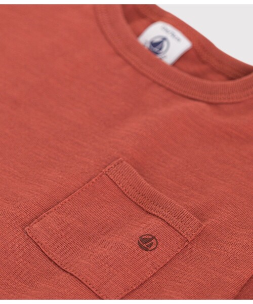 PETIT BATEAU(プチバトー)の「コットンプリント半袖Tシャツ(Tシャツ/カットソー・キッズ・ホワイト/ブラウン/ブルー/ライトグリーン・24MONTH/12MONTH/18MONTH/36MONTH)」の10枚目の写真