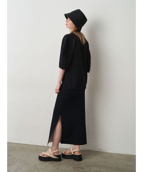 ELENDEEK（エレンディーク）の「ラフィアバケットハット（ハット・レディース・ブラック/ベージュ・FREE）」の17枚目の写真