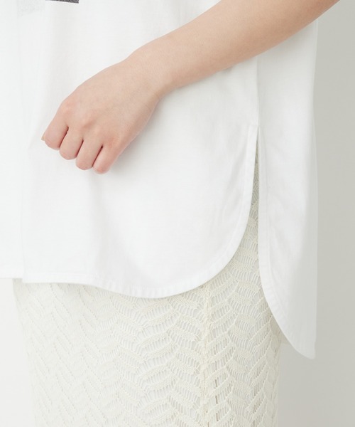 un dix cors（アンディコール）の「WANDERフォトプリントTee（Tシャツ/カットソー・レディース・イエロー/オフホワイト/ブラック・FREE）」の18枚目の写真