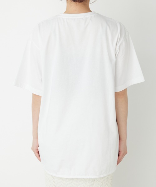 un dix cors（アンディコール）の「WANDERフォトプリントTee（Tシャツ/カットソー・レディース・イエロー/オフホワイト/ブラック・FREE）」の15枚目の写真