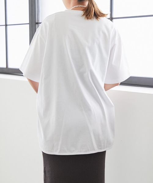 un dix cors（アンディコール）の「WANDERフォトプリントTee（Tシャツ/カットソー・レディース・イエロー/オフホワイト/ブラック・FREE）」の11枚目の写真