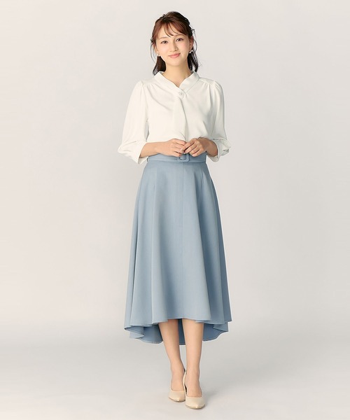 未使用　レッセパッセ　フィッシュテールスカート　編み上げスカート　イエロー　黄色 Amazon.co.jp: [レッセパッセ] スカート ﾍﾞﾙﾄ付ﾌｨｯｼｭﾃｰﾙｽｶｰﾄ