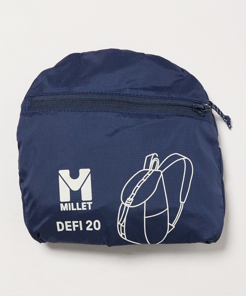 MILLET(ミレー)の「MILLET/ミレー DEFI 20 リュック パッカブル(バックパック/リュック・メンズ・ブラック/ネイビー・FREE)」の16枚目の写真