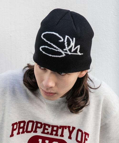 WEGO（ウィゴー）の「WEGO/ジャガードシングルニットワッチ（ニットキャップ/ビーニー・レディース・ブラック/グレー・FREE）」の9枚目の写真