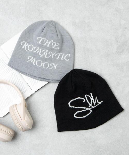 WEGO（ウィゴー）の「WEGO/ジャガードシングルニットワッチ（ニットキャップ/ビーニー・レディース・ブラック/グレー・FREE）」の5枚目の写真