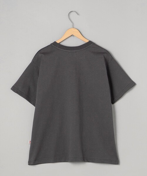 coen（コーエン）の「USAコットンロゴTシャツ（Tシャツ/カットソー・レディース・オフホワイト/ダークグレー/ベージュ・M/L）」の9枚目の写真