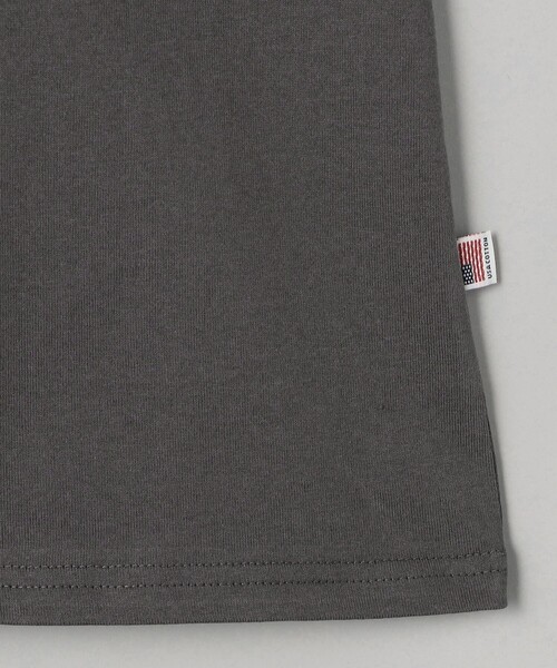 coen（コーエン）の「USAコットンロゴTシャツ（Tシャツ/カットソー・レディース・オフホワイト/ダークグレー/ベージュ・M/L）」の11枚目の写真