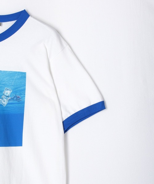 GOOD ROCK SPEED（グッドロックスピード）の「【別注】NIRVANA NEVERMIND フォトリンガーT/ニルヴァーナ/Tシャツ（Tシャツ/カットソー・メンズ・ブルー系1/ブルー系2・LARGE/MEDIUM/X-LARGE）」の8枚目の写真