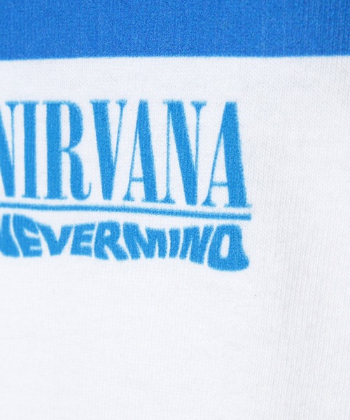 GOOD ROCK SPEED（グッドロックスピード）の「【別注】NIRVANA NEVERMIND フォトリンガーT/ニルヴァーナ/Tシャツ（Tシャツ/カットソー・メンズ・ブルー系1/ブルー系2・LARGE/MEDIUM/X-LARGE）」の9枚目の写真