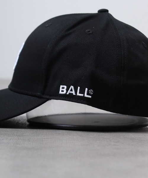 BALL（ボール）の「BALL ロゴ刺繍 ベースボールキャップ（キャップ