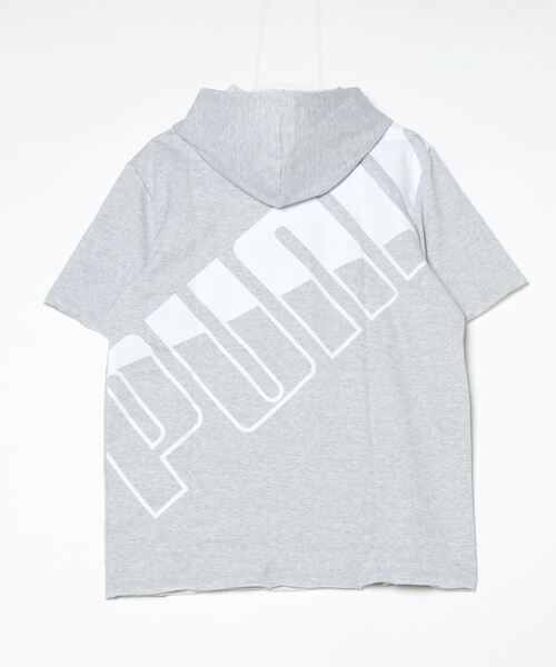 PUMA（プーマ）の「プーマ PUMA PUMA POWER SS フーディ スウェット_（スウェット・メンズ・ライトグレー/ベージュ・S/M/L/LL/3L）」の3枚目の写真
