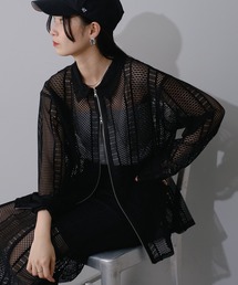 Kastane | 【SETUP対応】ハシゴレースシアーZIPジャケット(その他アウター)