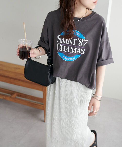 DISCOAT(ディスコート)の「【WEB限定】アソートスーベニアTシャツ《ユニセックス》(Tシャツ/カットソー・レディース・オフホワイト/チャコールグレー/ライトグレー・FREE)」の22枚目の写真