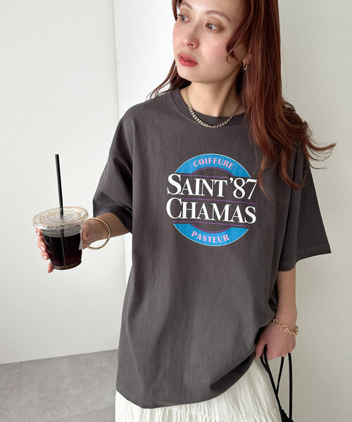 DISCOAT(ディスコート)の「【WEB限定】アソートスーベニアTシャツ《ユニセックス》(Tシャツ/カットソー・レディース・オフホワイト/チャコールグレー/ライトグレー・FREE)」の12枚目の写真