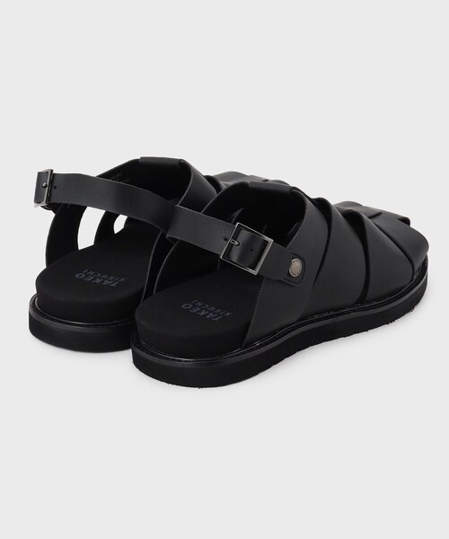 TAKEO KIKUCHI(タケオキクチ)の「◆【2WAYストラップ】グルカサンダル(サンダル・メンズ・ブラック/ダークブラウン・50/60/70)」の5枚目の写真