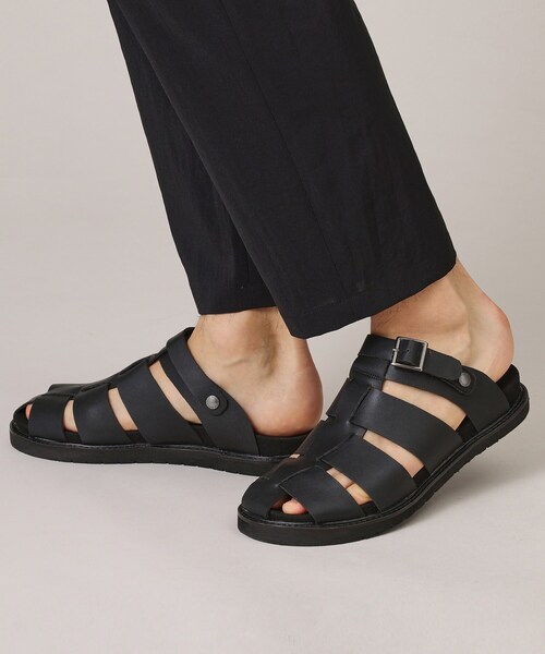 TAKEO KIKUCHI(タケオキクチ)の「◆【2WAYストラップ】グルカサンダル(サンダル・メンズ・ブラック/ダークブラウン・50/60/70)」の9枚目の写真