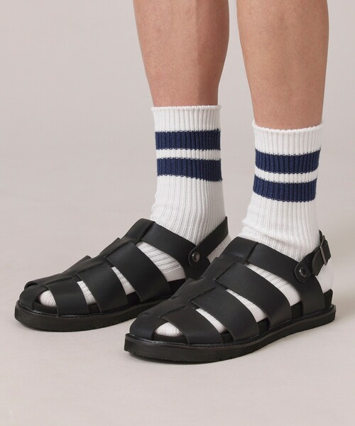 TAKEO KIKUCHI(タケオキクチ)の「◆【2WAYストラップ】グルカサンダル(サンダル・メンズ・ブラック/ダークブラウン・50/60/70)」の14枚目の写真