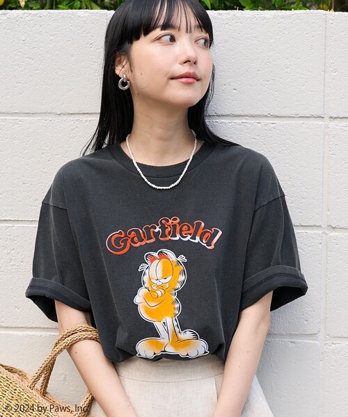 セール】ガーフィールド プリントTシャツ（Tシャツ/カットソー