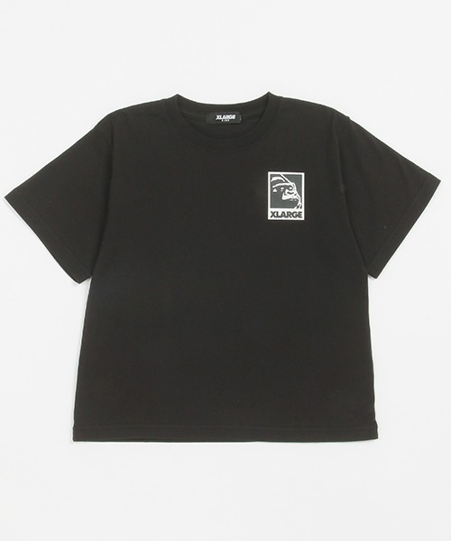 XLARGE KIDS（エクストララージキッズ）の「スクウェアOGゴリラ半袖Tシャツ（Tシャツ/カットソー・キッズ・ブラック/イエロー/ホワイト・140cm/130cm/120cm/110cm/100cm/90cm/80ｃｍ）」の3枚目の写真