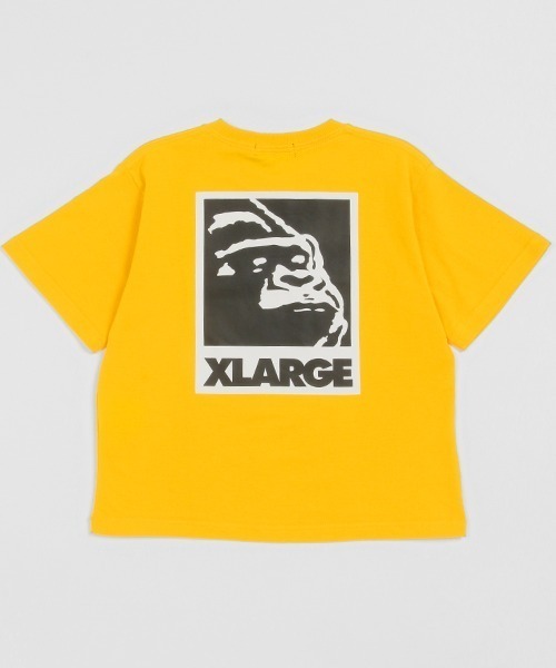 XLARGE KIDS（エクストララージキッズ）の「スクウェアOGゴリラ半袖Tシャツ（Tシャツ/カットソー・キッズ・ブラック/イエロー/ホワイト・140cm/130cm/120cm/110cm/100cm/90cm/80ｃｍ）」の5枚目の写真
