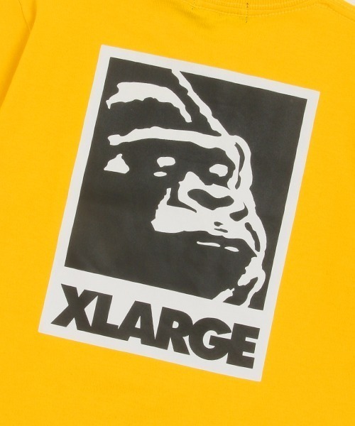 XLARGE KIDS（エクストララージキッズ）の「スクウェアOGゴリラ半袖Tシャツ（Tシャツ/カットソー・キッズ・ブラック/イエロー/ホワイト・140cm/130cm/120cm/110cm/100cm/90cm/80ｃｍ）」の10枚目の写真
