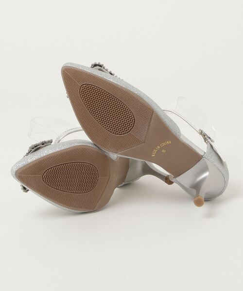 セール】ビジューバックルセパレートパンプス（パンプス）｜lus