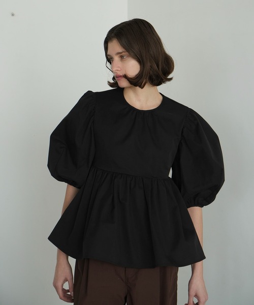 トップス CLANE PUFF SLEEVE GATHER BLOUSE CLANE（クラネ）の「PUFF SLEEVE GATHER BLOUSE（シャツ