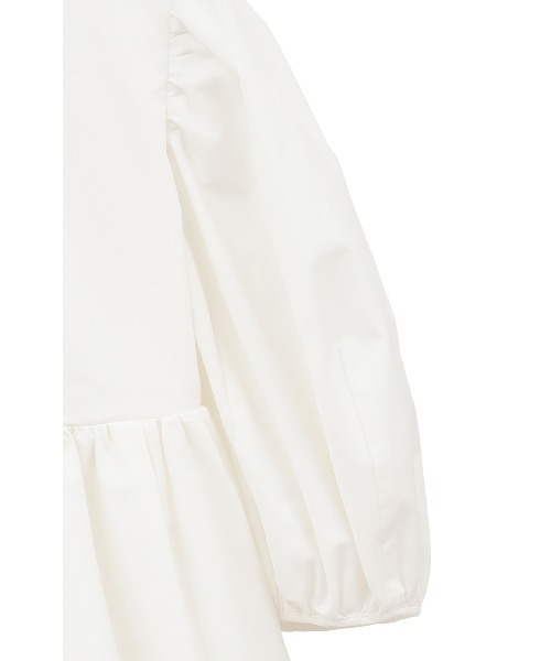 CLANE（クラネ）の「PUFF SLEEVE GATHER BLOUSE（シャツ/ブラウス