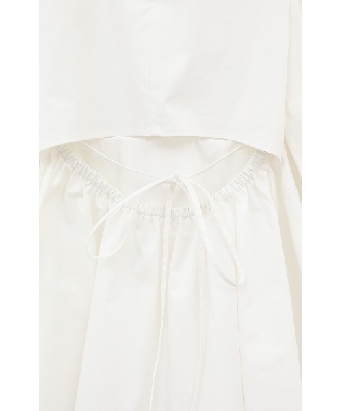 CLANE（クラネ）の「PUFF SLEEVE GATHER BLOUSE（シャツ