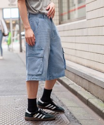 ALAND | 【UNISEX】Filluminate／デニムカーゴ ショートパンツ(デニムパンツ)