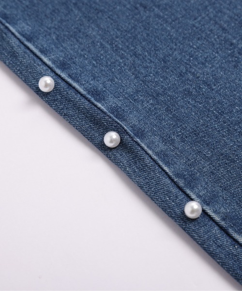 lavanda ラバンダ　random pearl denim デニム lavanda ラバンダ random pearl denim デニム
