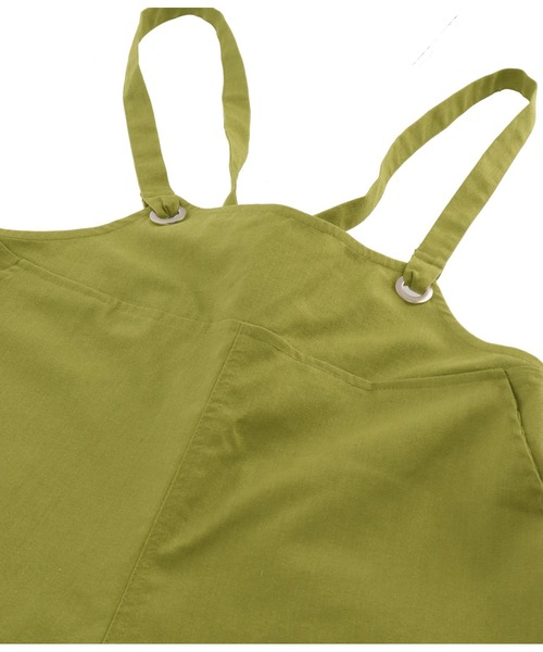 anap mimpi(アナップミンピ)の「ハイウエスト サスペンダー サロペット パンツ(サロペット/オーバーオール・レディース・アイボリー/カーキ/ネイビー・FREE)」の7枚目の写真