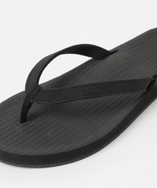 Indosole（インドソール）の「indosole　THE FLIP FLOP women（サンダル・レディース・オフホワイト/ブラック・8）」の11枚目の写真