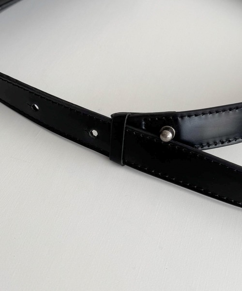 CANAL JEAN(キャナルジーン)の「El mar レザーボディバッグ(ボディバッグ/ウエストポーチ・レディース・ブラック・ONE SIZE)」の10枚目の写真