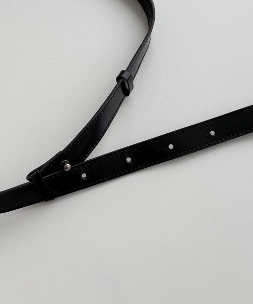 CANAL JEAN(キャナルジーン)の「El mar レザーボディバッグ(ボディバッグ/ウエストポーチ・レディース・ブラック・ONE SIZE)」の11枚目の写真