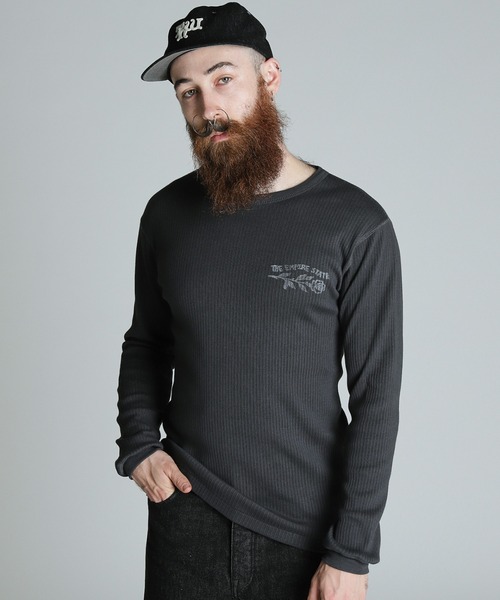 【セール】Schott/ショット/ARMY RIB LS T-SHIRT/アーミーリブ ロンT（Tシャツ/カットソー）｜schott（ショット）