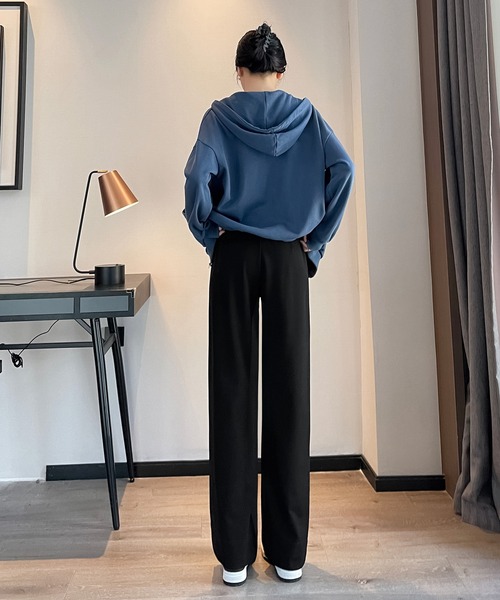 aimoha(アイモハ)の「【Aimoha】スウェットワイドパンツ(スウェットパンツ・レディース・ブラック/ホワイト・SMALL/MEDIUM/LARGE/X-LARGE)」の20枚目の写真