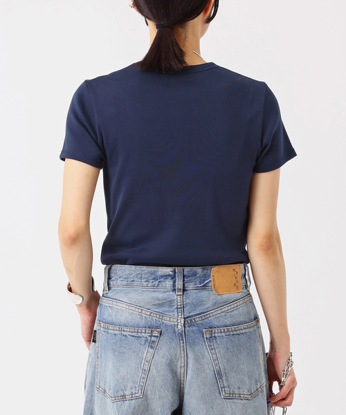 EVERYDAY I LIKE.(エヴリディアイライク)の「フィットTシャツ(Tシャツ/カットソー・レディース・ネイビー/ブラック/ホワイト・FREE)」の20枚目の写真