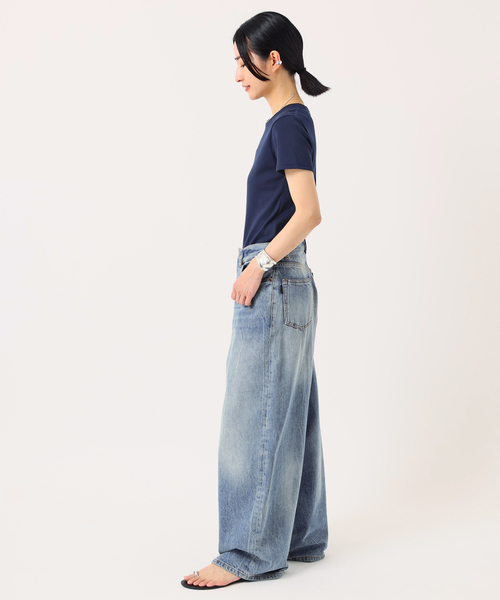 EVERYDAY I LIKE.(エヴリディアイライク)の「フィットTシャツ(Tシャツ/カットソー・レディース・ネイビー/ブラック/ホワイト・FREE)」の18枚目の写真