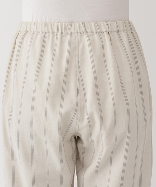 無印良品（ムジルシリョウヒン）の「婦人　脇に縫い目のない　二重ガーゼパジャマ（ルームウェア/パジャマ・レディース・ネイビー系/ブラウン系/ベージュ系/ピンク系・M/XL/S/L）」の20枚目の写真