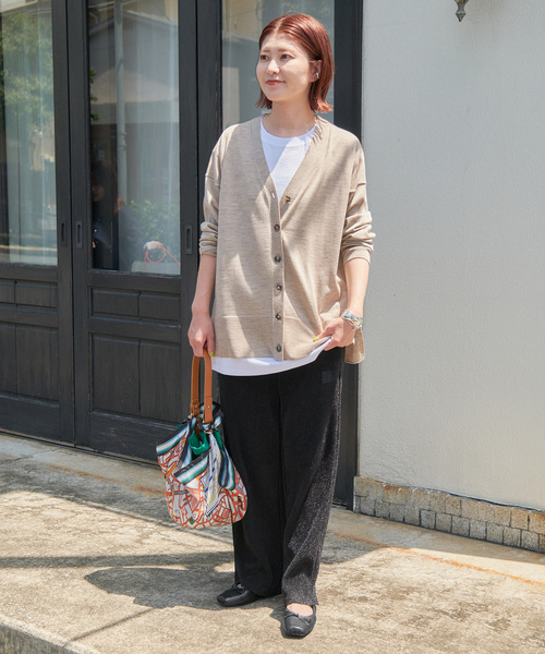 Spick & Span（スピックアンドスパン）の「Spick & Spanシープレザーバレリーナ（バレエシューズ・レディース・ブラック/シルバー・36/38/37）」の16枚目の写真