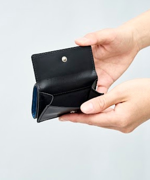 niko and...（ニコアンド）の「カウレザー配色ミニウォレット（財布・メンズ・ブラック/グリーン/ブラウン・FREE）」の6枚目の写真