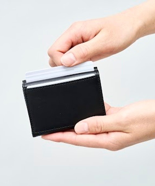 niko and...（ニコアンド）の「カウレザー配色ミニウォレット（財布・メンズ・ブラック/グリーン/ブラウン・FREE）」の7枚目の写真