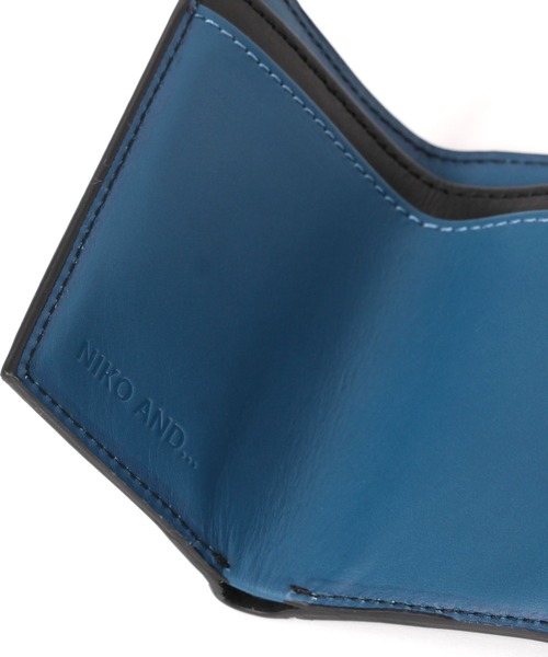 niko and...（ニコアンド）の「カウレザー配色ミニウォレット（財布・メンズ・ブラック/グリーン/ブラウン・FREE）」の13枚目の写真