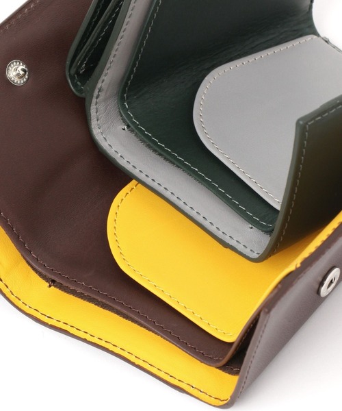 niko and...（ニコアンド）の「カウレザー配色ミニウォレット（財布・メンズ・ブラック/グリーン/ブラウン・FREE）」の16枚目の写真