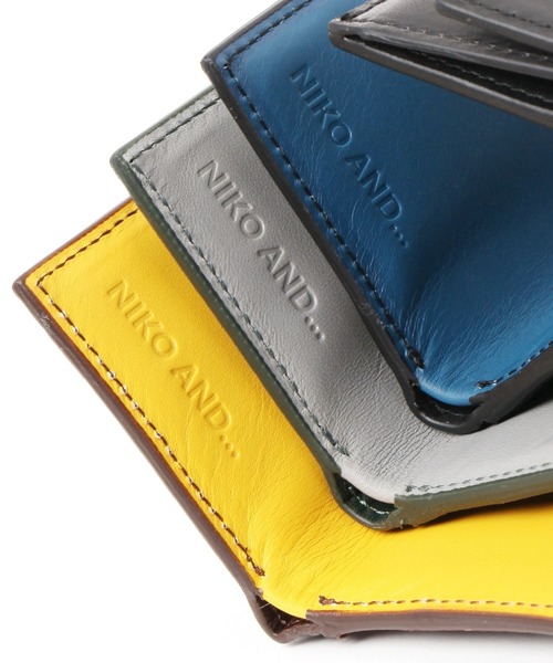 niko and...（ニコアンド）の「カウレザー配色ミニウォレット（財布・メンズ・ブラック/グリーン/ブラウン・FREE）」の17枚目の写真