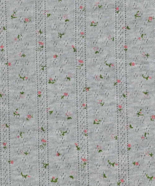 LOWRYS FARM(ローリーズファーム)の「パターンメッシュSS 141125(Tシャツ/カットソー・レディース・グレー/アイボリー・FREE)」の16枚目の写真