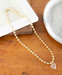 LEPSIM | ステンレスボールハートネックレス　137922(ネックレス)