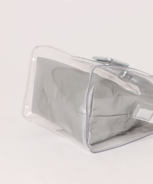 GORGE（ゴージ）の「《スクエアバックル×クリア》エクス2ｗａｙＢａｇ（ハンドバッグ・レディース・シルバー/クリアブラック・F）」の5枚目の写真