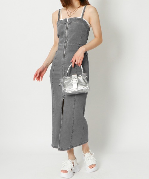 GORGE（ゴージ）の「《スクエアバックル×クリア》エクス2ｗａｙＢａｇ（ハンドバッグ・レディース・シルバー/クリアブラック・F）」の19枚目の写真
